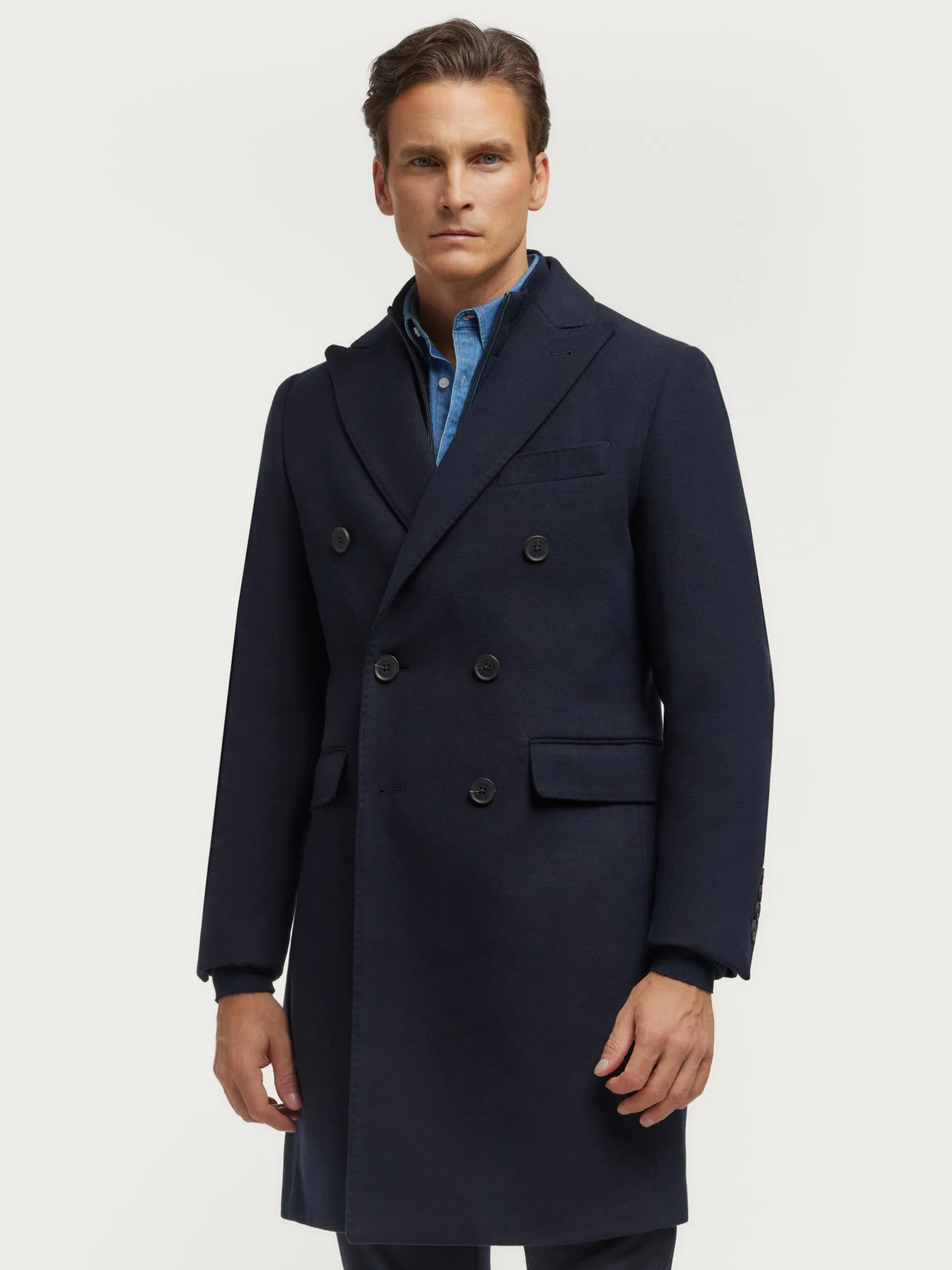 Abrigos<Alvaro Moreno ABRIGO HICKEY Azul Marino