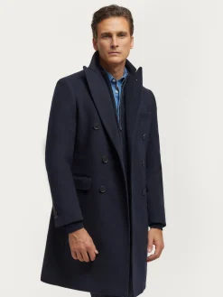 Abrigos<Alvaro Moreno ABRIGO HICKEY Azul Marino