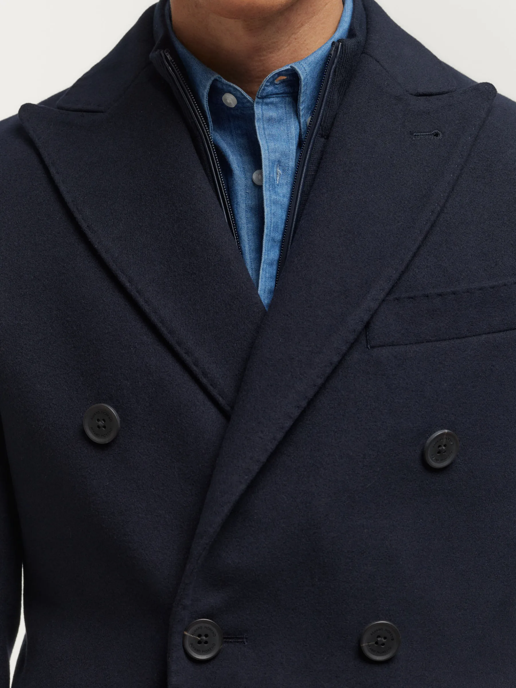 Abrigos<Alvaro Moreno ABRIGO HICKEY Azul Marino