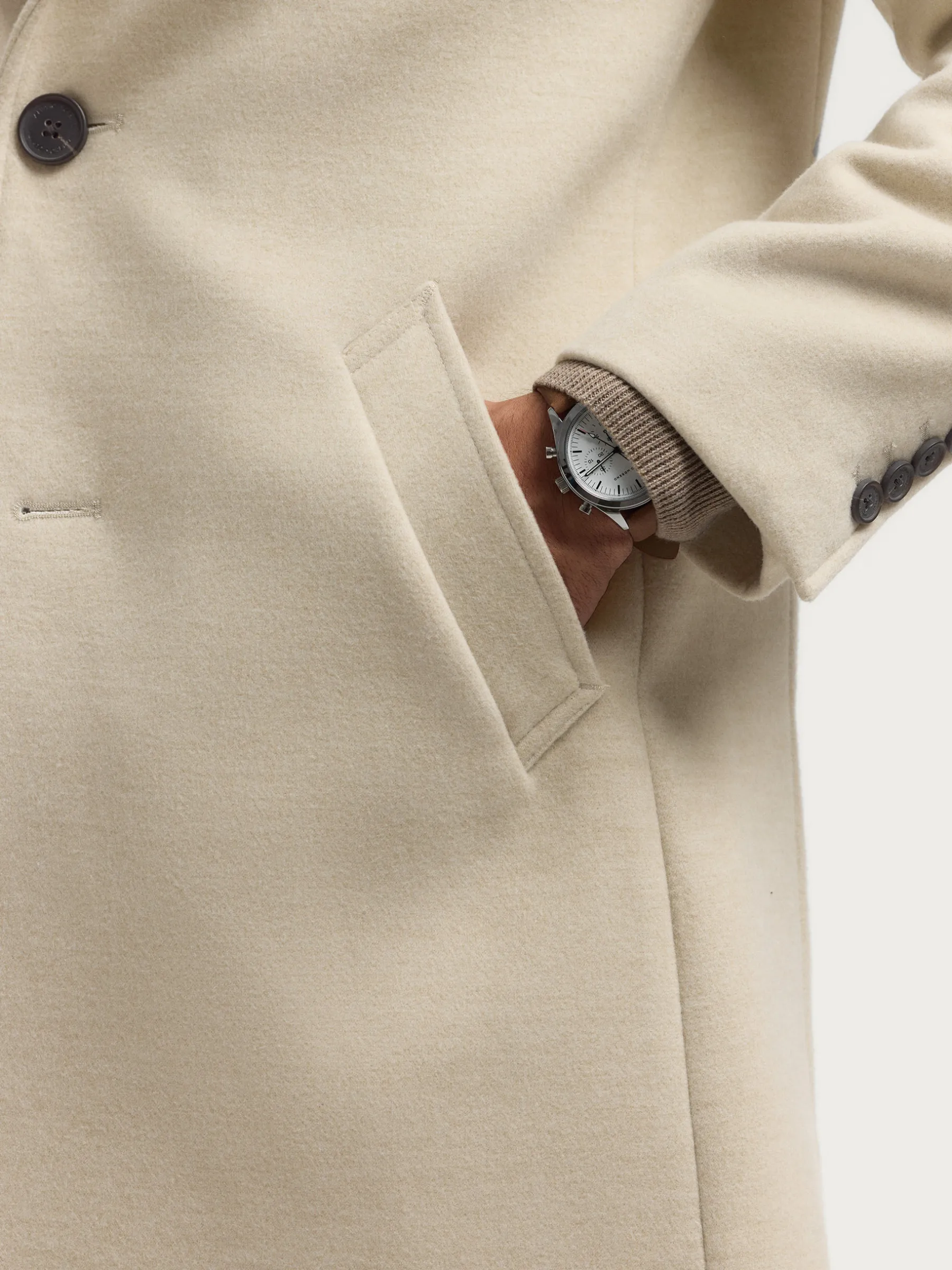 Abrigos<Alvaro Moreno ABRIGO MOON Crudo