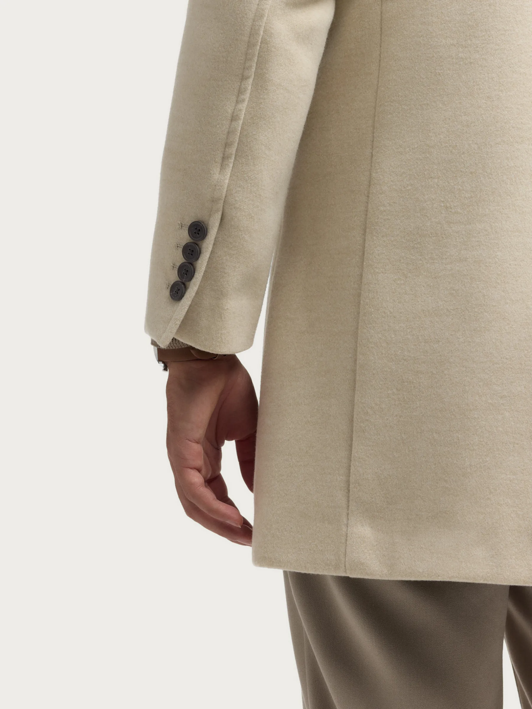 Abrigos<Alvaro Moreno ABRIGO MOON Crudo