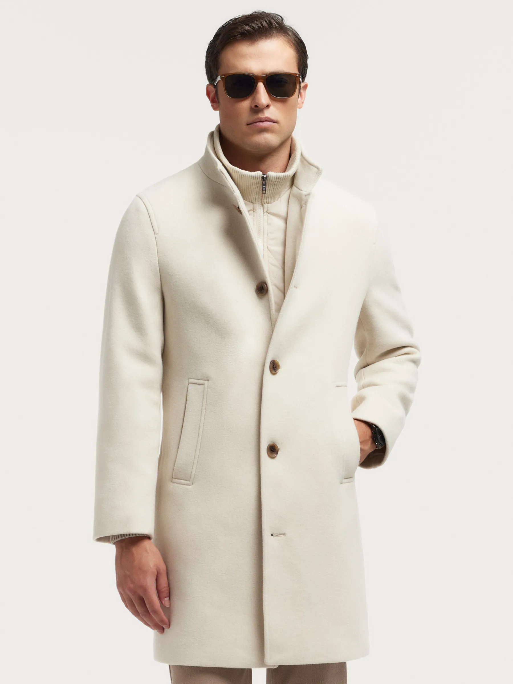 Abrigos<Alvaro Moreno ABRIGO STEVEN Crudo