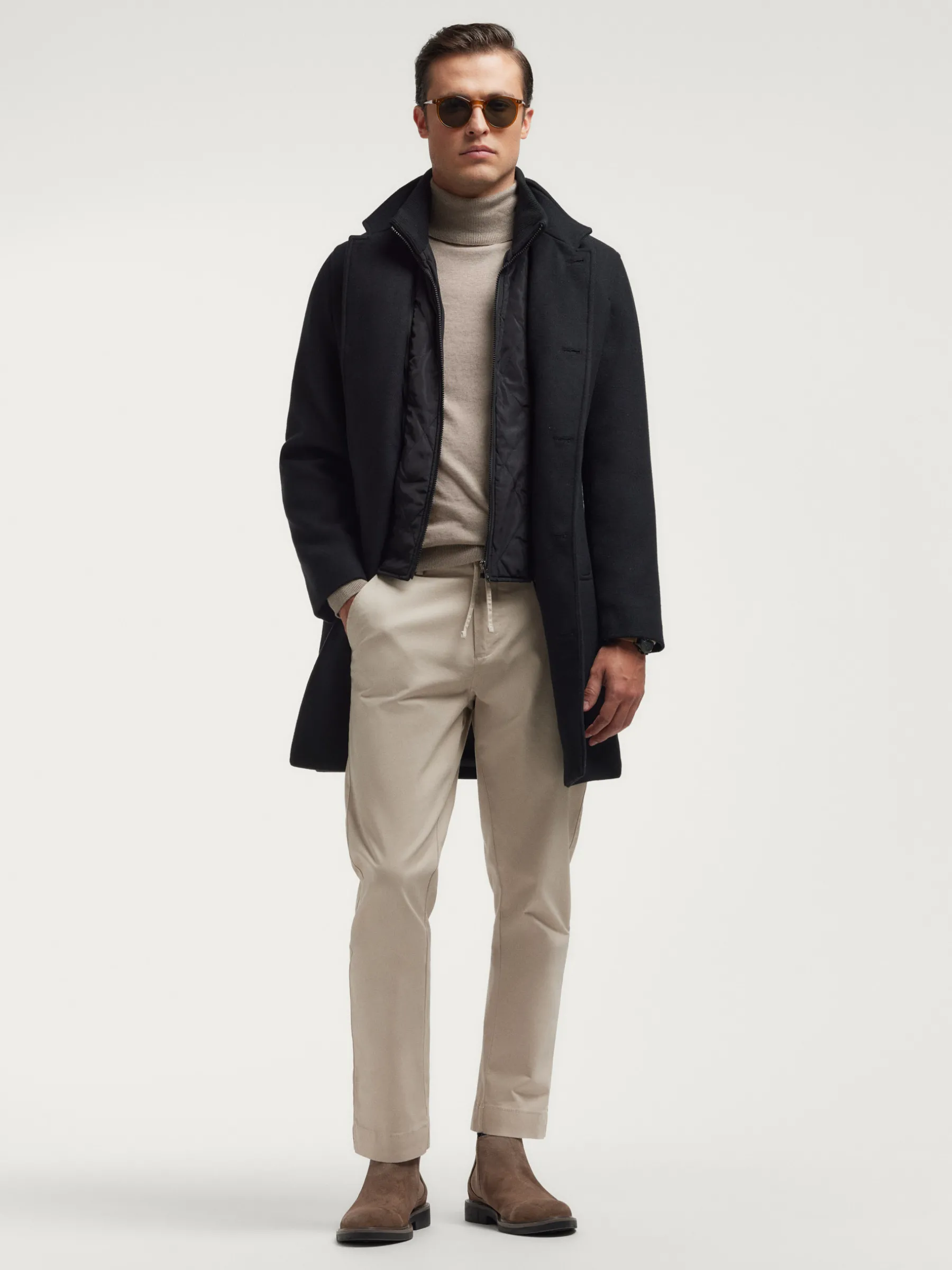 Abrigos<Alvaro Moreno ABRIGO STEVEN Negro