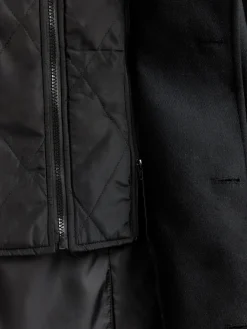 Abrigos<Alvaro Moreno ABRIGO STEVEN Negro