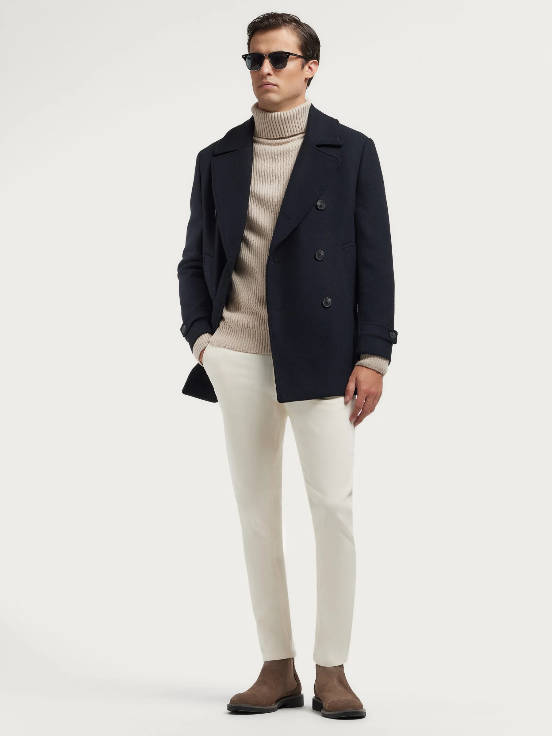 Abrigos<Alvaro Moreno ABRIGO THOMAS Azul Marino