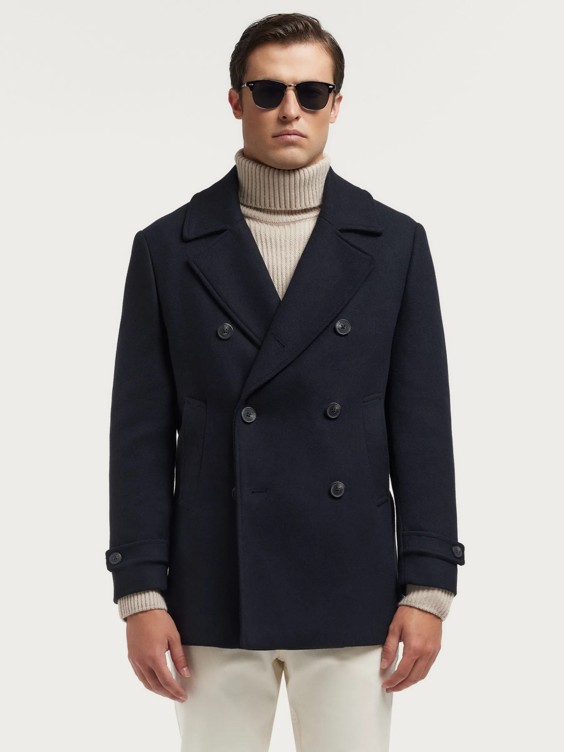 Abrigos<Alvaro Moreno ABRIGO THOMAS Azul Marino