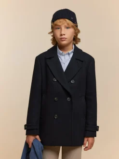 Cazadoras Y Chalecos<Alvaro Moreno ABRIGO THOMAS KIDS Azul Marino