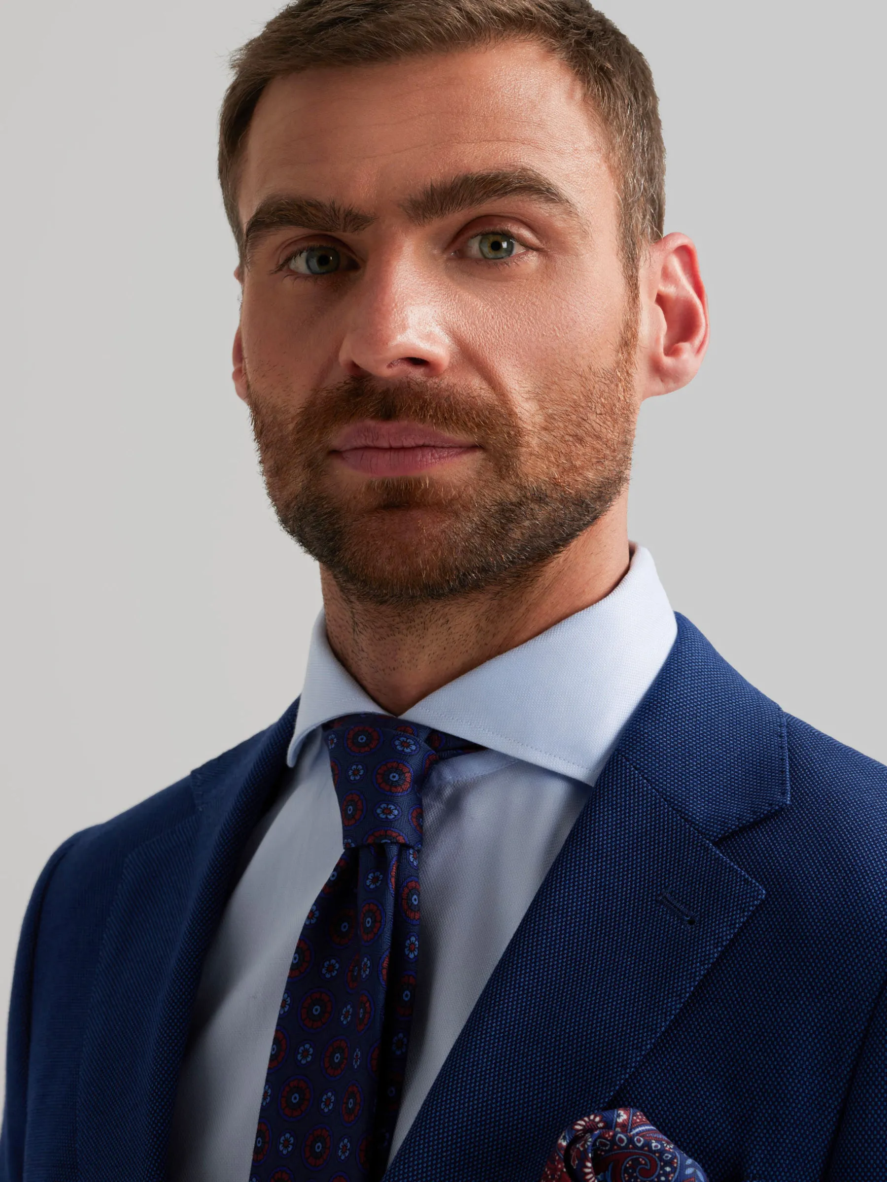 Trajes|Trajes<Alvaro Moreno AMERICANA BIRDEYE Azul