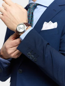 Trajes|Trajes<Alvaro Moreno AMERICANA BIRDEYE Azul Marino