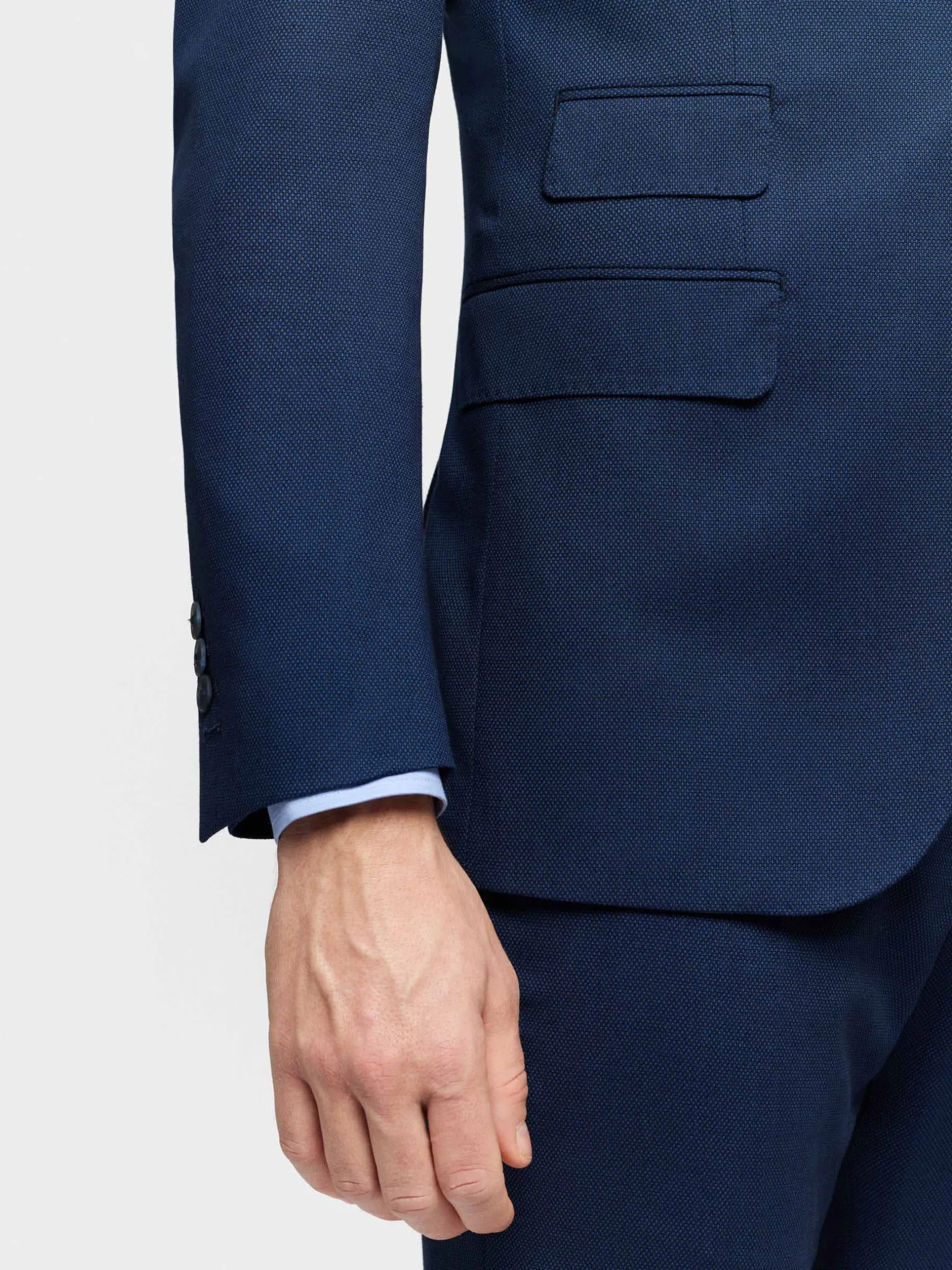 Trajes|Trajes<Alvaro Moreno AMERICANA BIRDEYE Azul Marino