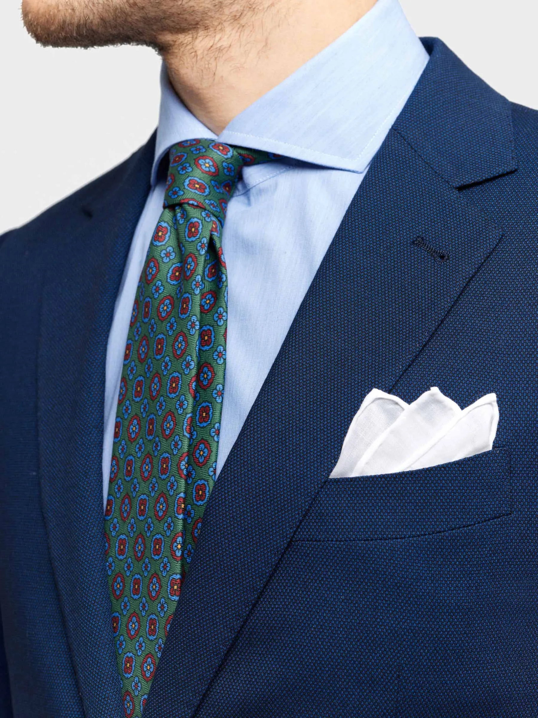 Trajes|Trajes<Alvaro Moreno AMERICANA BIRDEYE Azul Marino