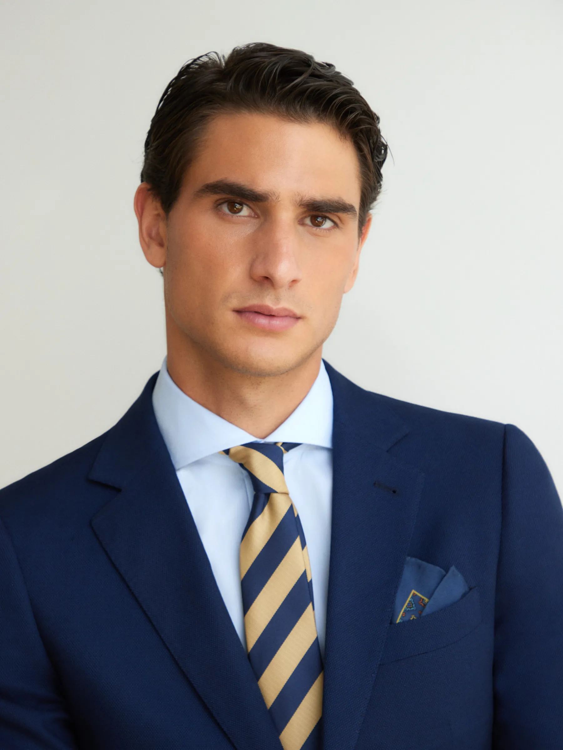 Trajes|Trajes<Alvaro Moreno AMERICANA BIRDEYE Azul Marino