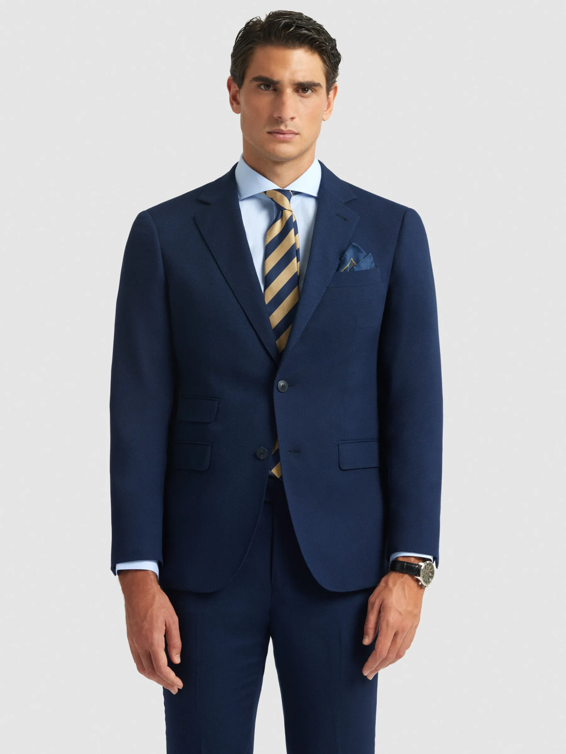 Trajes|Trajes<Alvaro Moreno AMERICANA BIRDEYE Azul Marino