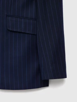 Trajes|Trajes<Alvaro Moreno AMERICANA CAPO DIPLO Azul Marino