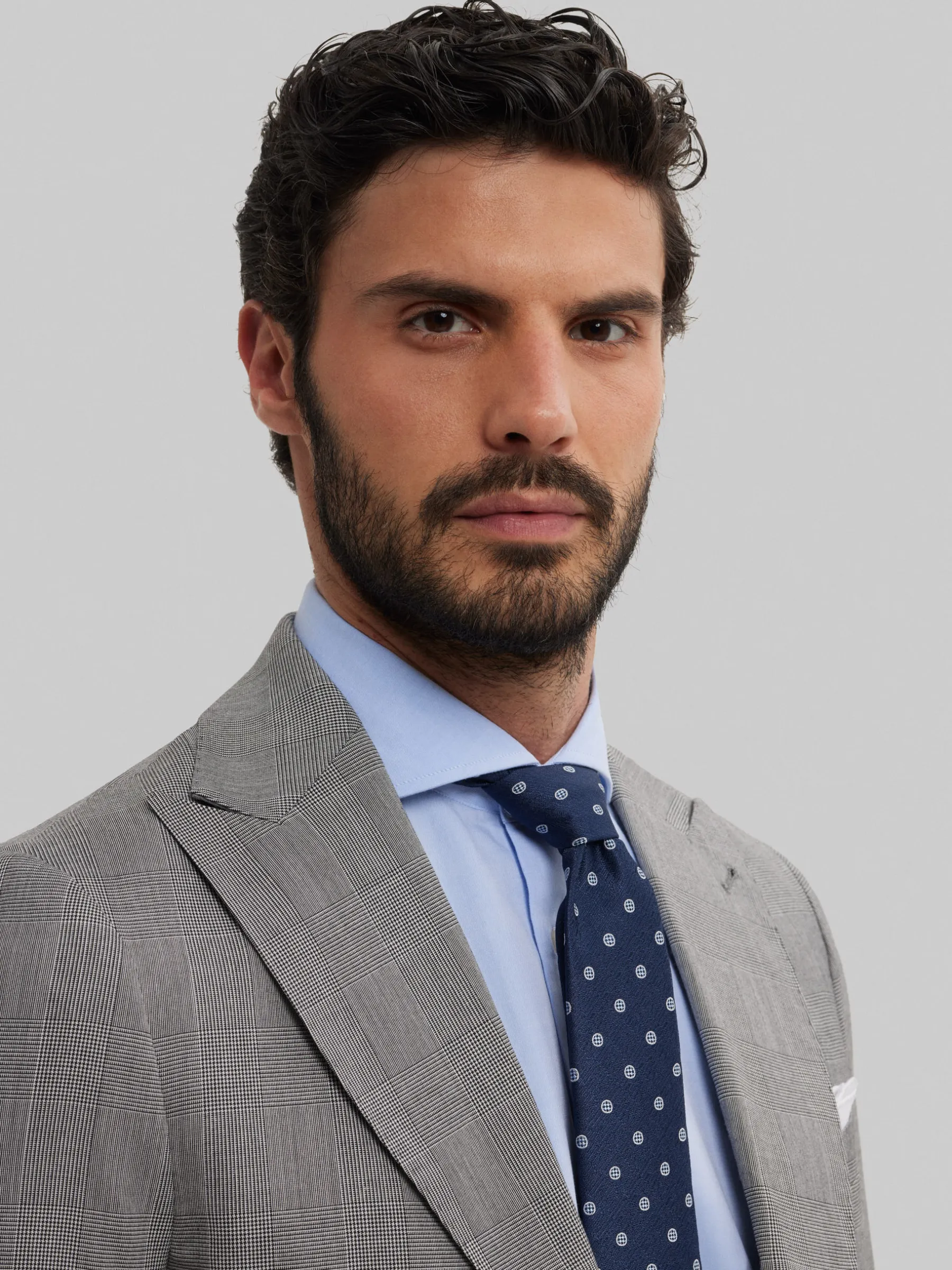 Trajes|Trajes<Alvaro Moreno AMERICANA CAPO GALES Gris