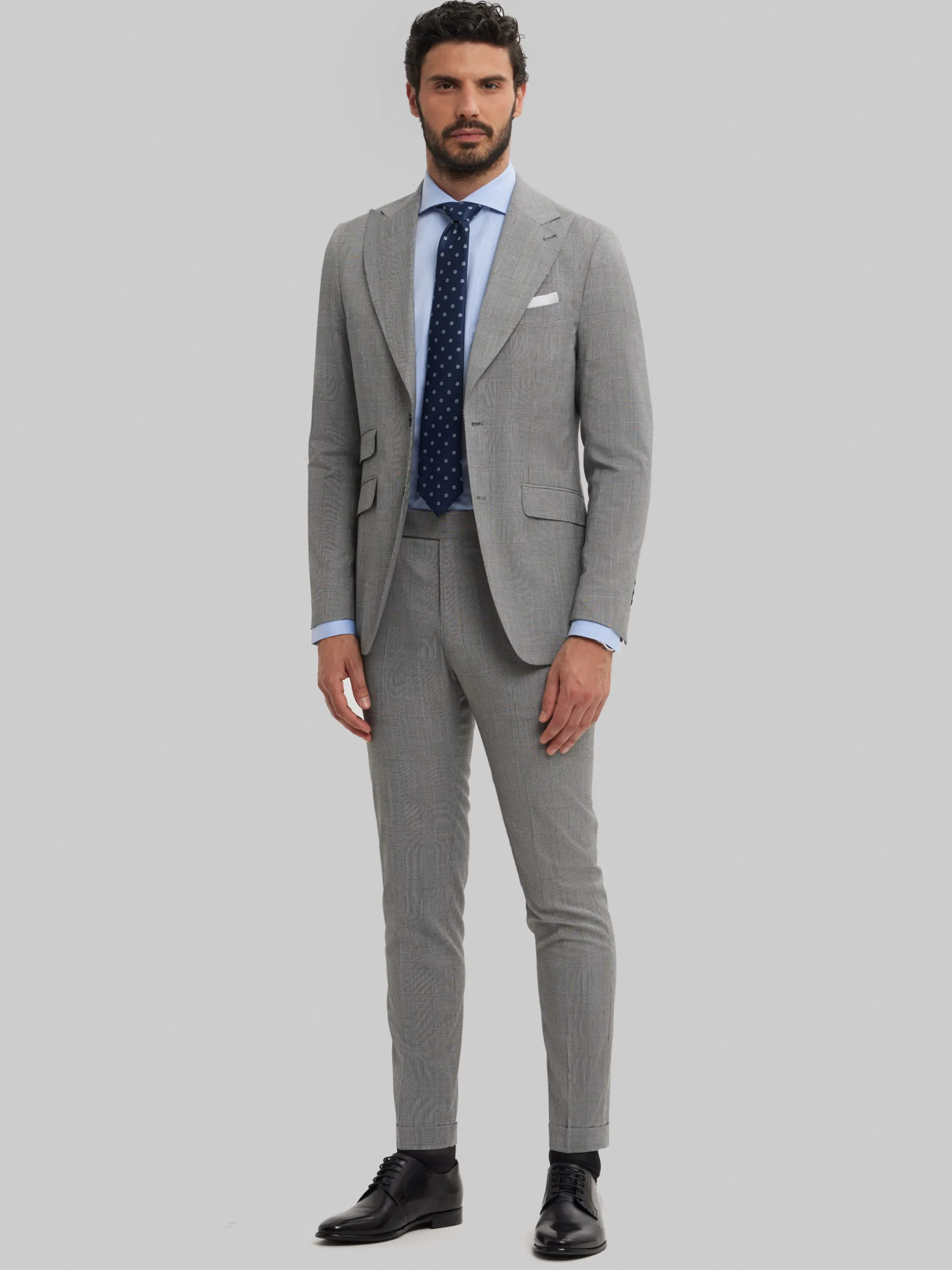 Trajes|Trajes<Alvaro Moreno AMERICANA CAPO GALES Gris