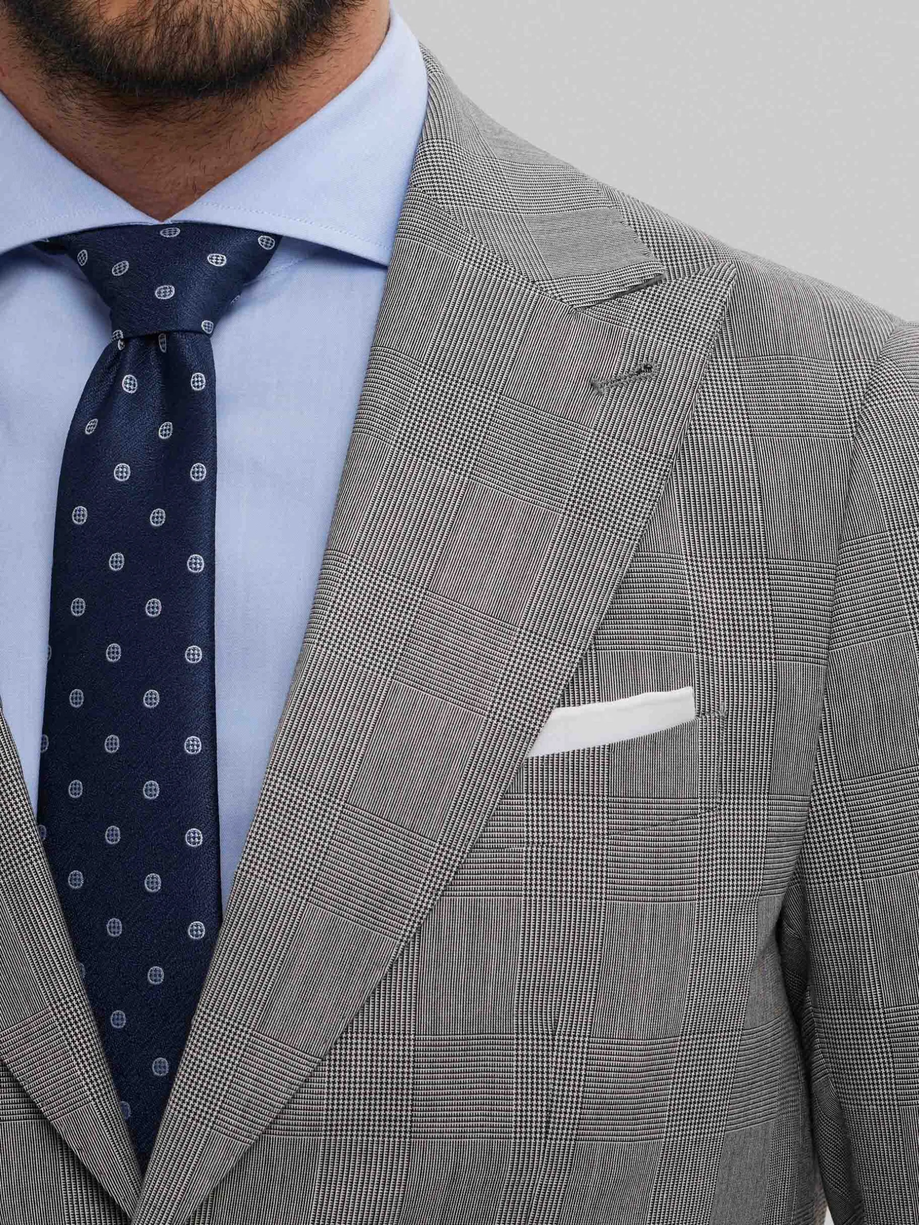 Trajes|Trajes<Alvaro Moreno AMERICANA CAPO GALES Gris