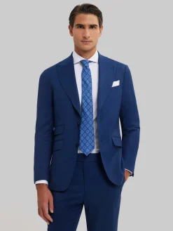 Trajes|Trajes<Alvaro Moreno AMERICANA CAPO MICRO Azul