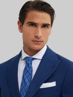 Trajes|Trajes<Alvaro Moreno AMERICANA CAPO MICRO Azul