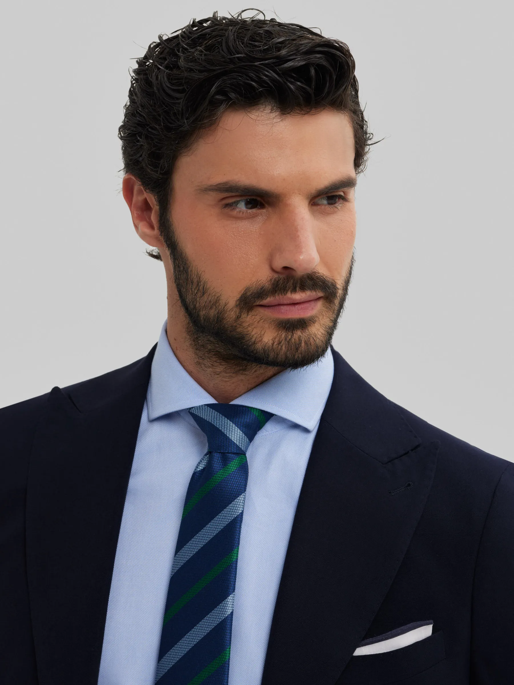 Trajes|Trajes<Alvaro Moreno AMERICANA CAPO PLAIN Azul Marino