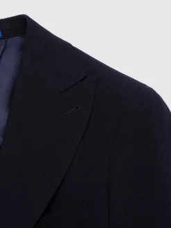 Trajes|Trajes<Alvaro Moreno AMERICANA CAPO PLAIN Azul Marino