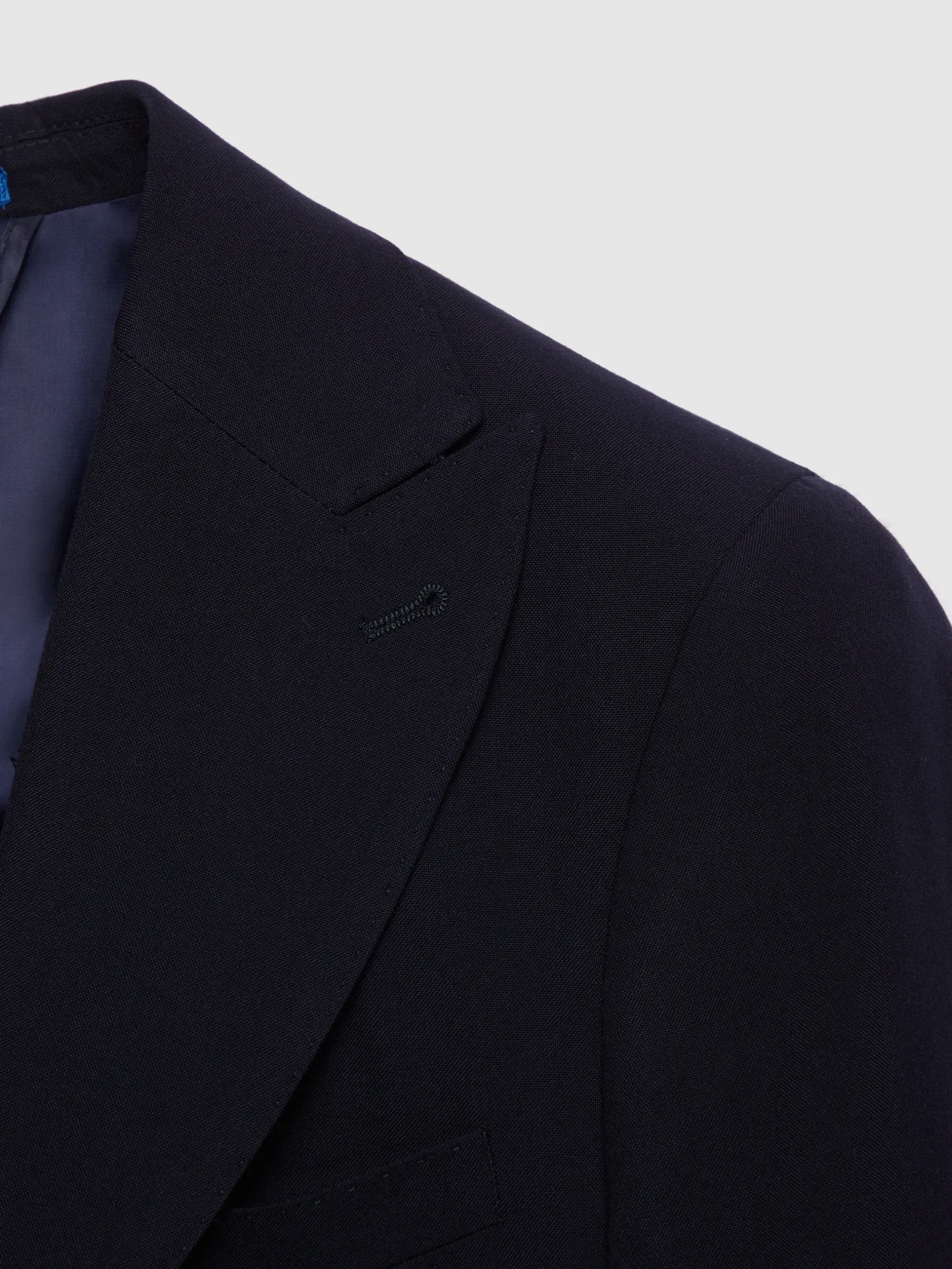 Trajes|Trajes<Alvaro Moreno AMERICANA CAPO PLAIN Azul Marino