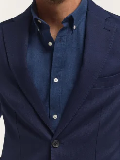 Americanas<Alvaro Moreno AMERICANA ESTERILLA Azul Marino