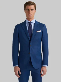 Trajes|Trajes<Alvaro Moreno AMERICANA FIL A FIL Azul