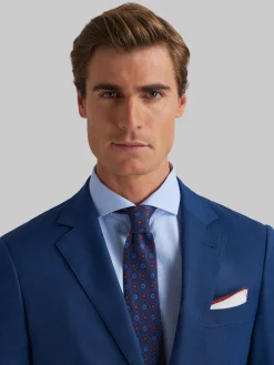 Trajes|Trajes<Alvaro Moreno AMERICANA FIL A FIL Azul