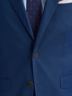 Trajes|Trajes<Alvaro Moreno AMERICANA FIL A FIL Azul