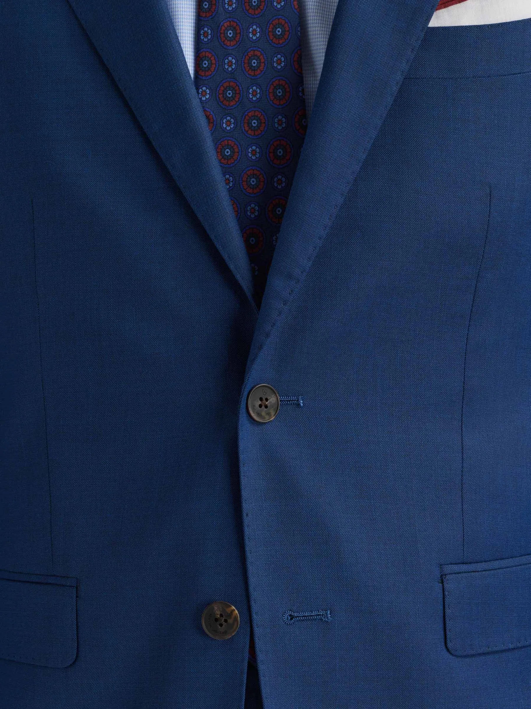 Trajes|Trajes<Alvaro Moreno AMERICANA FIL A FIL Azul