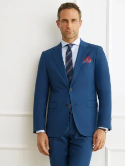 Trajes|Trajes<Alvaro Moreno AMERICANA FIL A FIL Azul