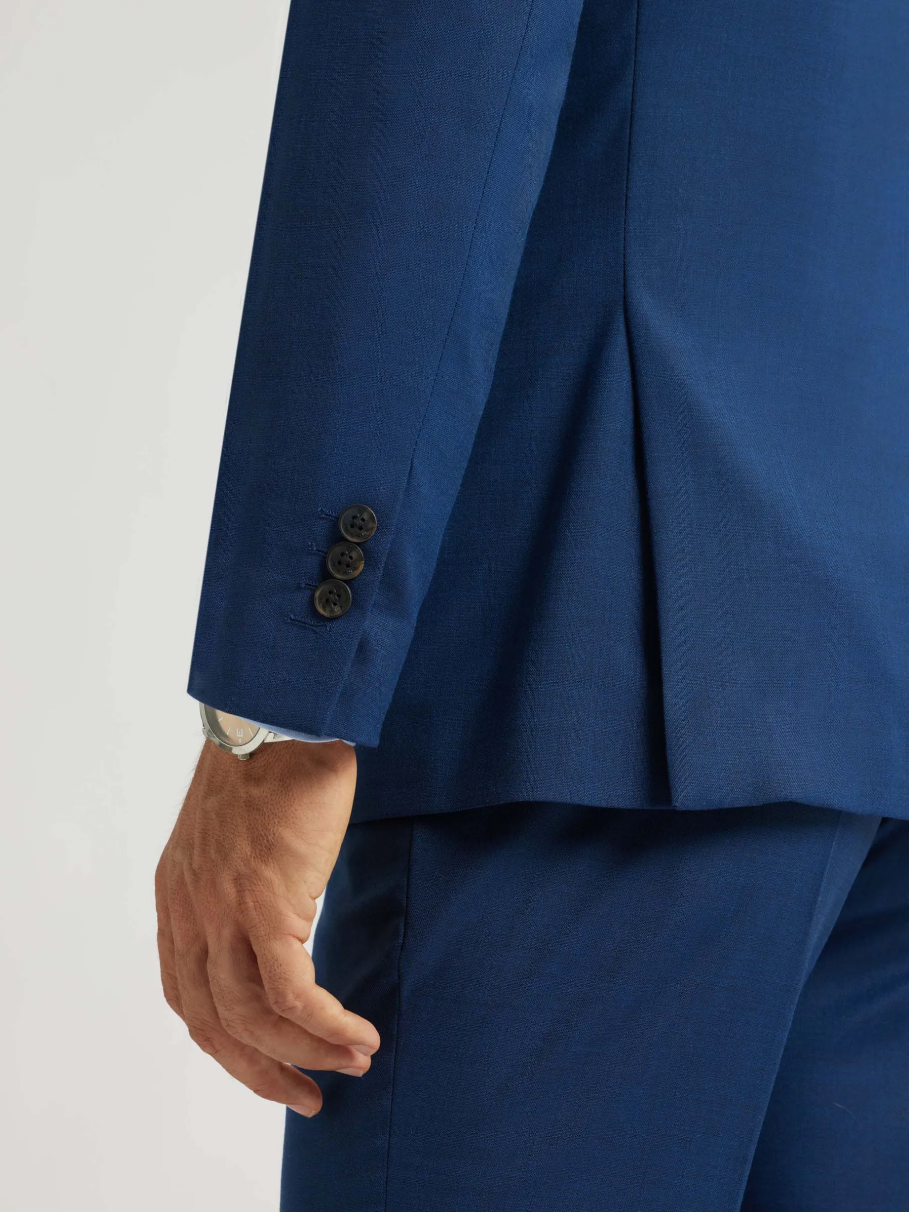 Trajes|Trajes<Alvaro Moreno AMERICANA FIL A FIL Azul