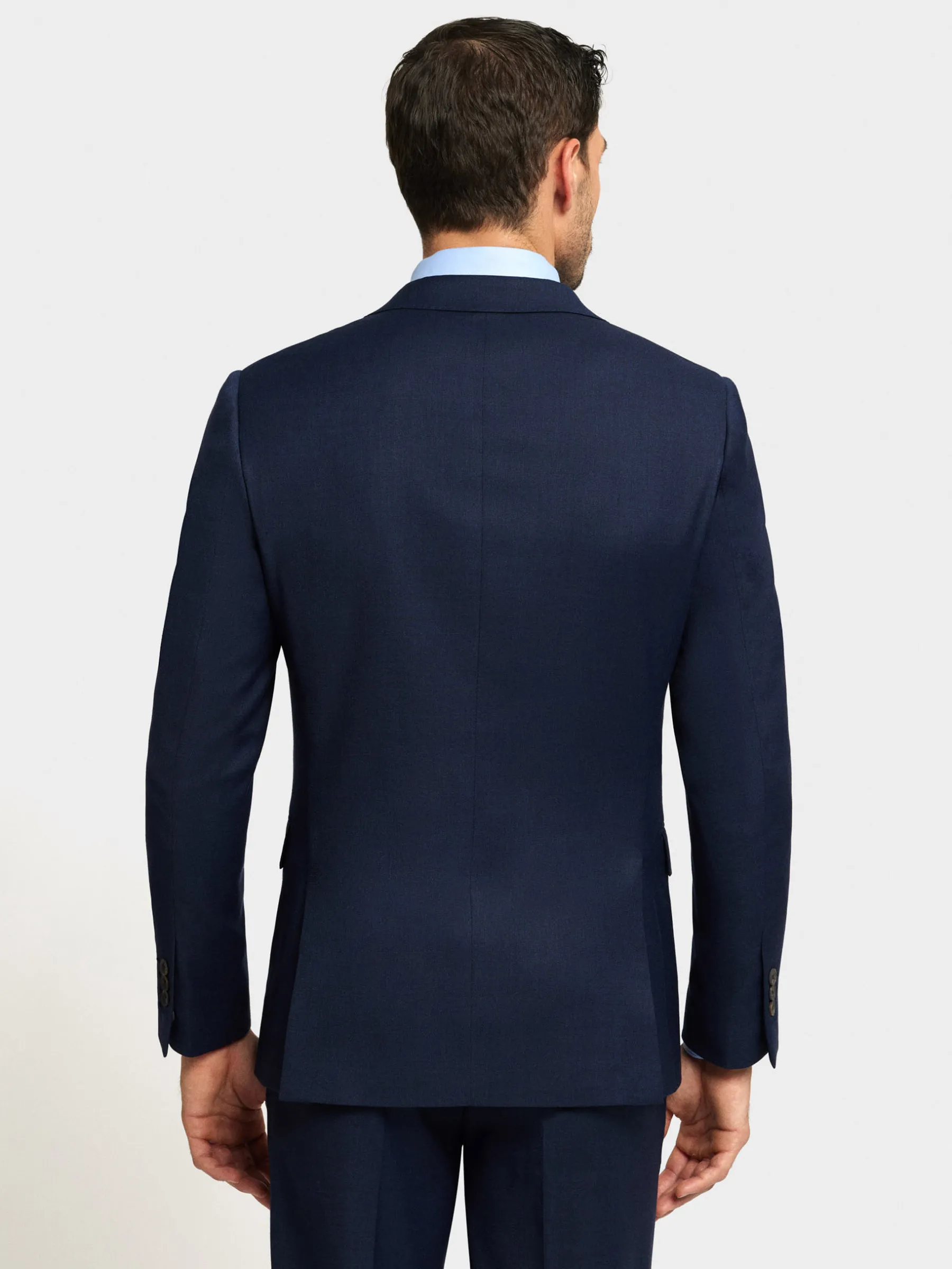 Trajes|Trajes<Alvaro Moreno AMERICANA FIL A FIL Azul Marino