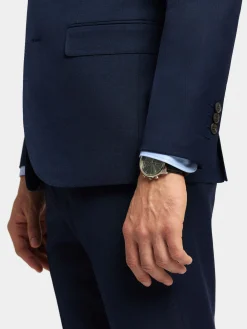 Trajes|Trajes<Alvaro Moreno AMERICANA FIL A FIL Azul Marino