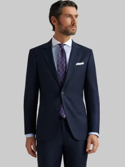 Trajes|Trajes<Alvaro Moreno AMERICANA FIL A FIL Azul Marino