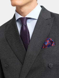 Trajes|Trajes<Alvaro Moreno AMERICANA FIL A FIL CRUZADO Gris