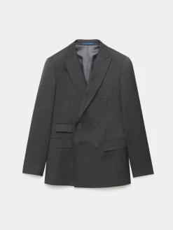 Trajes|Trajes<Alvaro Moreno AMERICANA FIL A FIL CRUZADO Gris