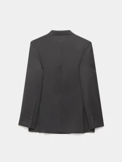 Trajes|Trajes<Alvaro Moreno AMERICANA FIL A FIL CRUZADO Gris