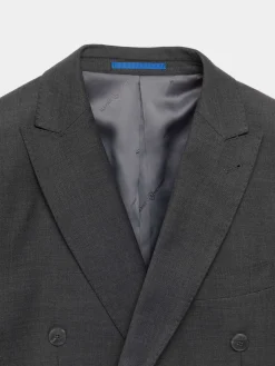 Trajes|Trajes<Alvaro Moreno AMERICANA FIL A FIL CRUZADO Gris