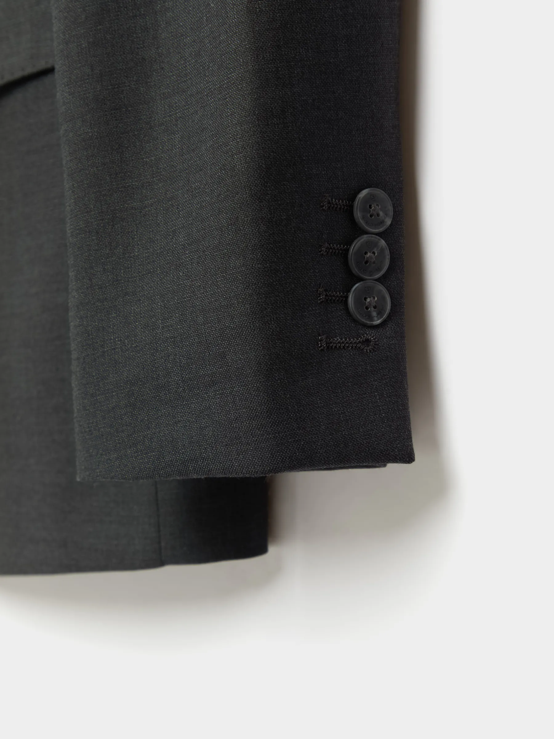 Trajes|Trajes<Alvaro Moreno AMERICANA FIL A FIL CRUZADO Gris