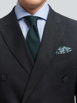 Trajes|Trajes<Alvaro Moreno AMERICANA FIL A FIL CRUZADO Gris