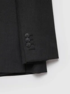 Trajes|Trajes<Alvaro Moreno AMERICANA FIL A FIL CRUZADO Gris