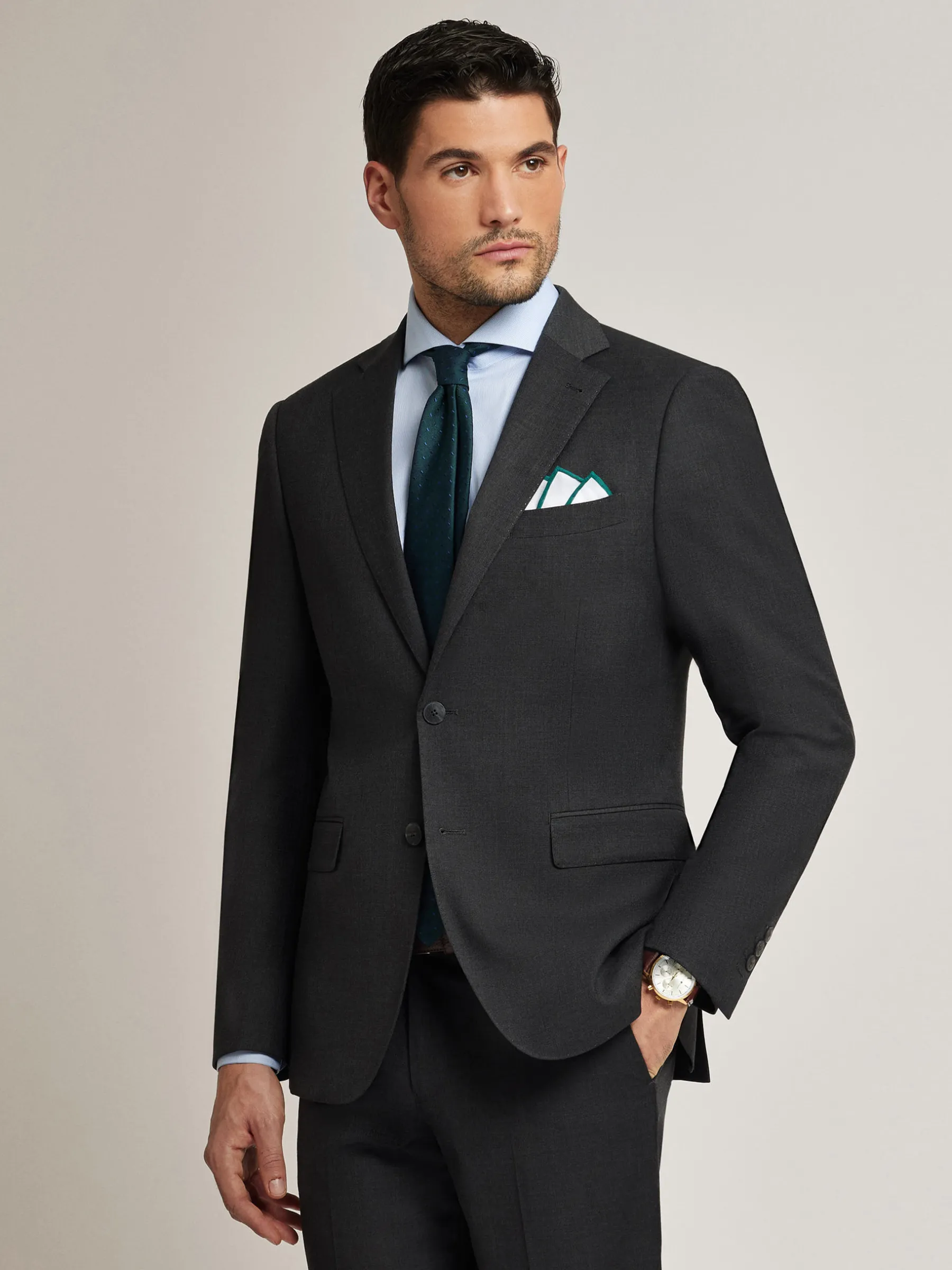 Trajes|Trajes<Alvaro Moreno AMERICANA FIL A FIL Gris