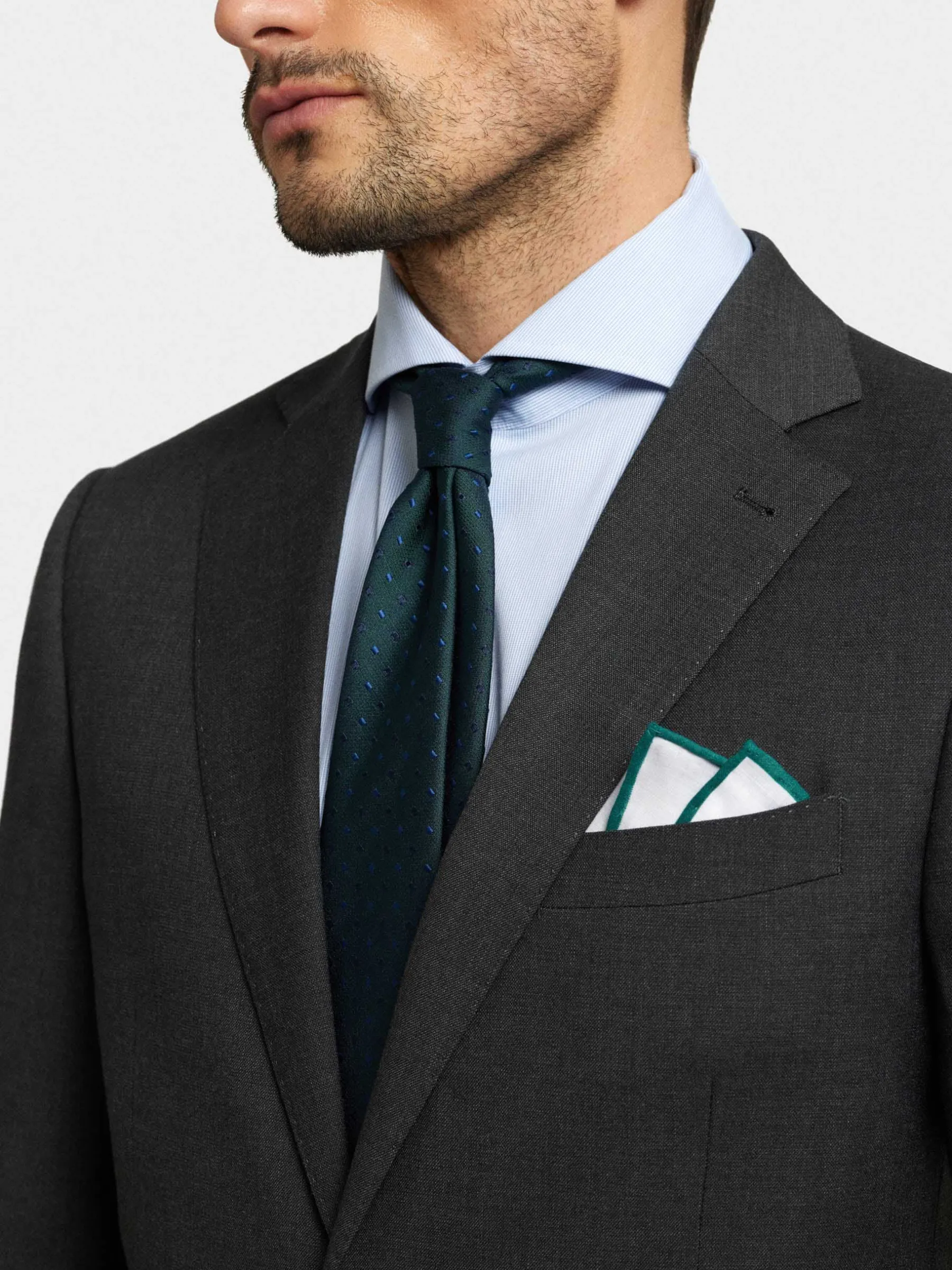 Trajes|Trajes<Alvaro Moreno AMERICANA FIL A FIL Gris