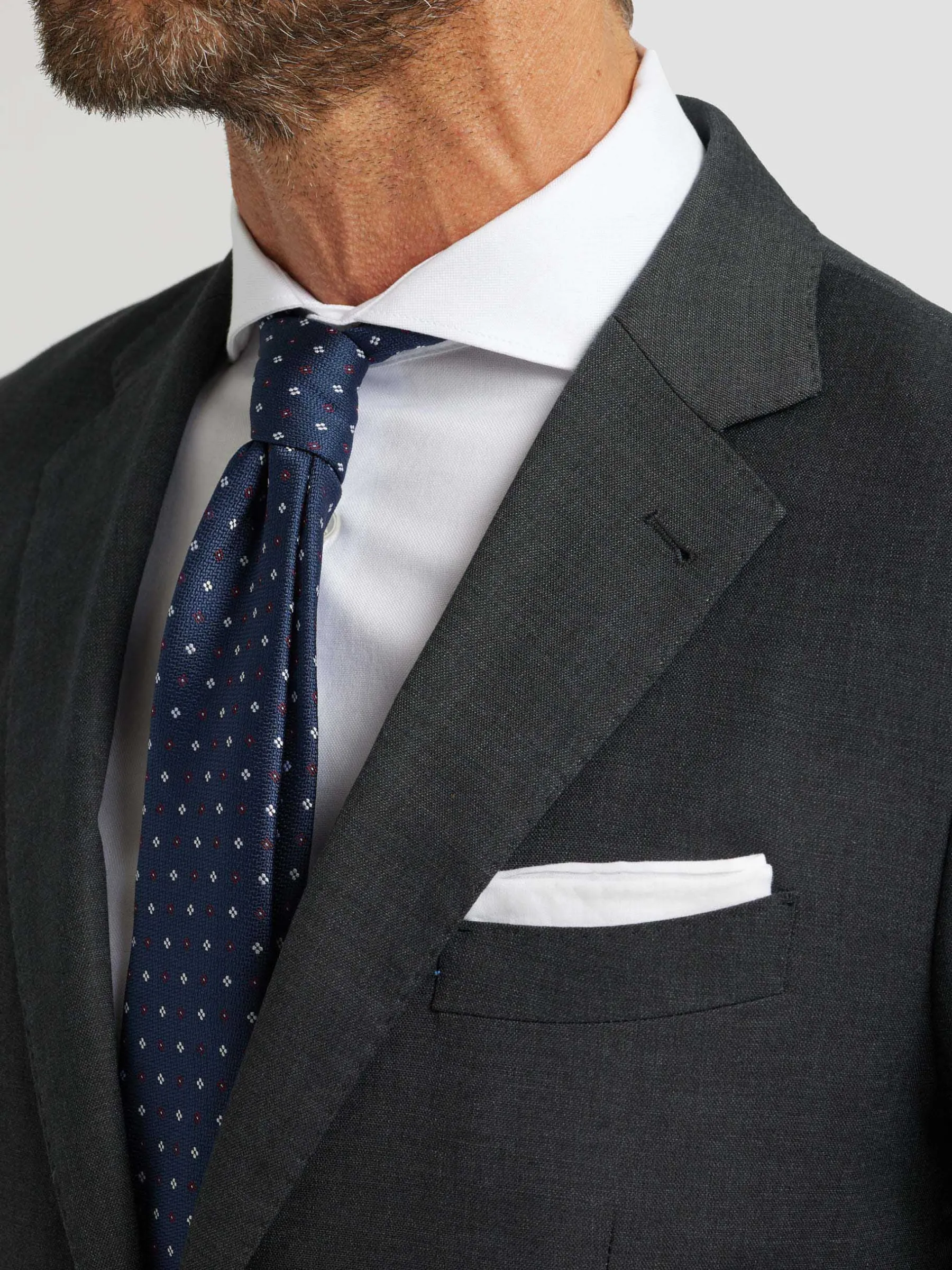 Trajes|Trajes<Alvaro Moreno AMERICANA FIL A FIL Gris