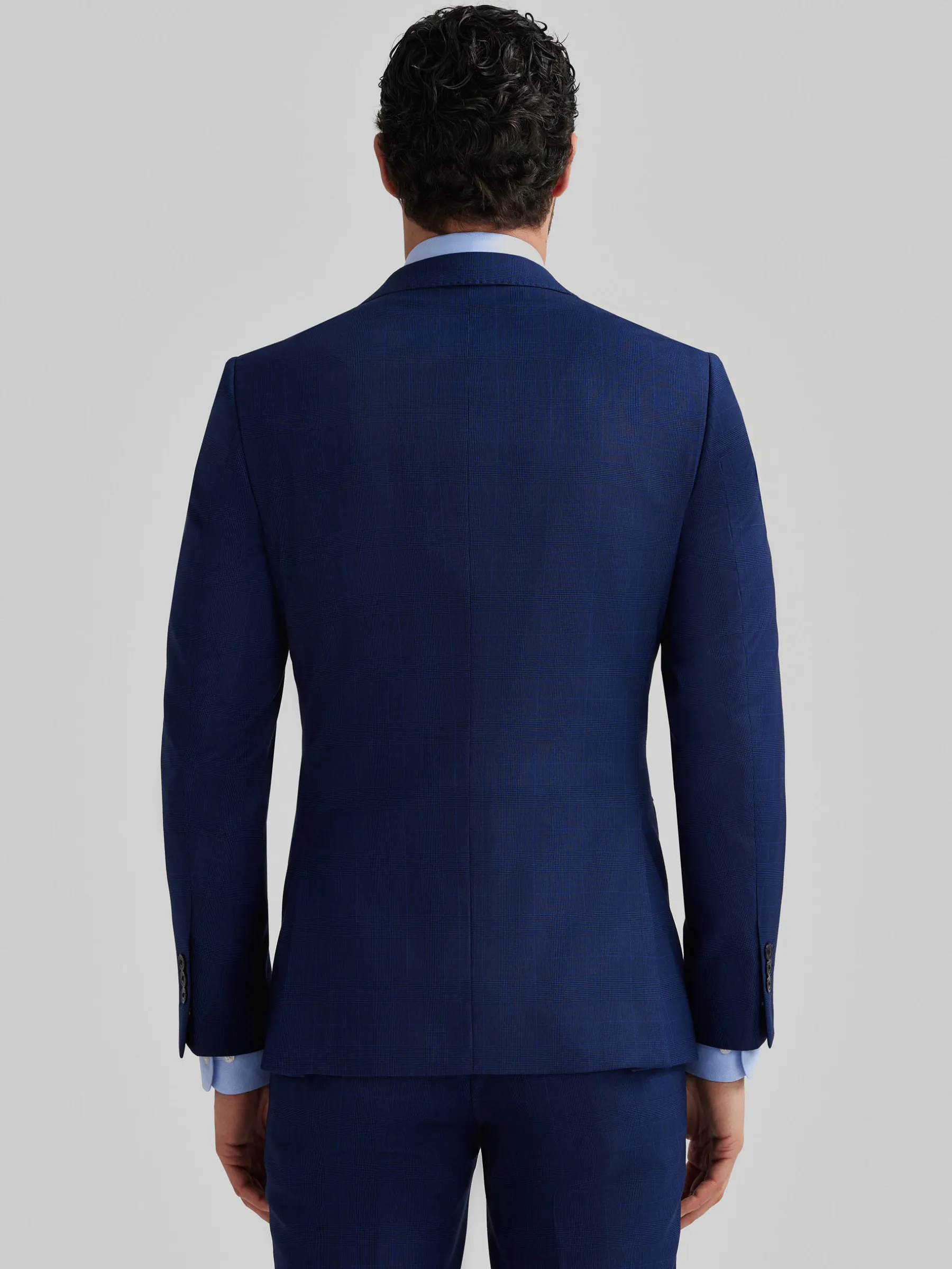 Trajes|Trajes<Alvaro Moreno AMERICANA GALES SLIM Azul