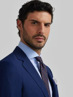 Trajes|Trajes<Alvaro Moreno AMERICANA GALES SLIM Azul