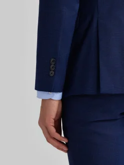 Trajes|Trajes<Alvaro Moreno AMERICANA GALES SLIM Azul