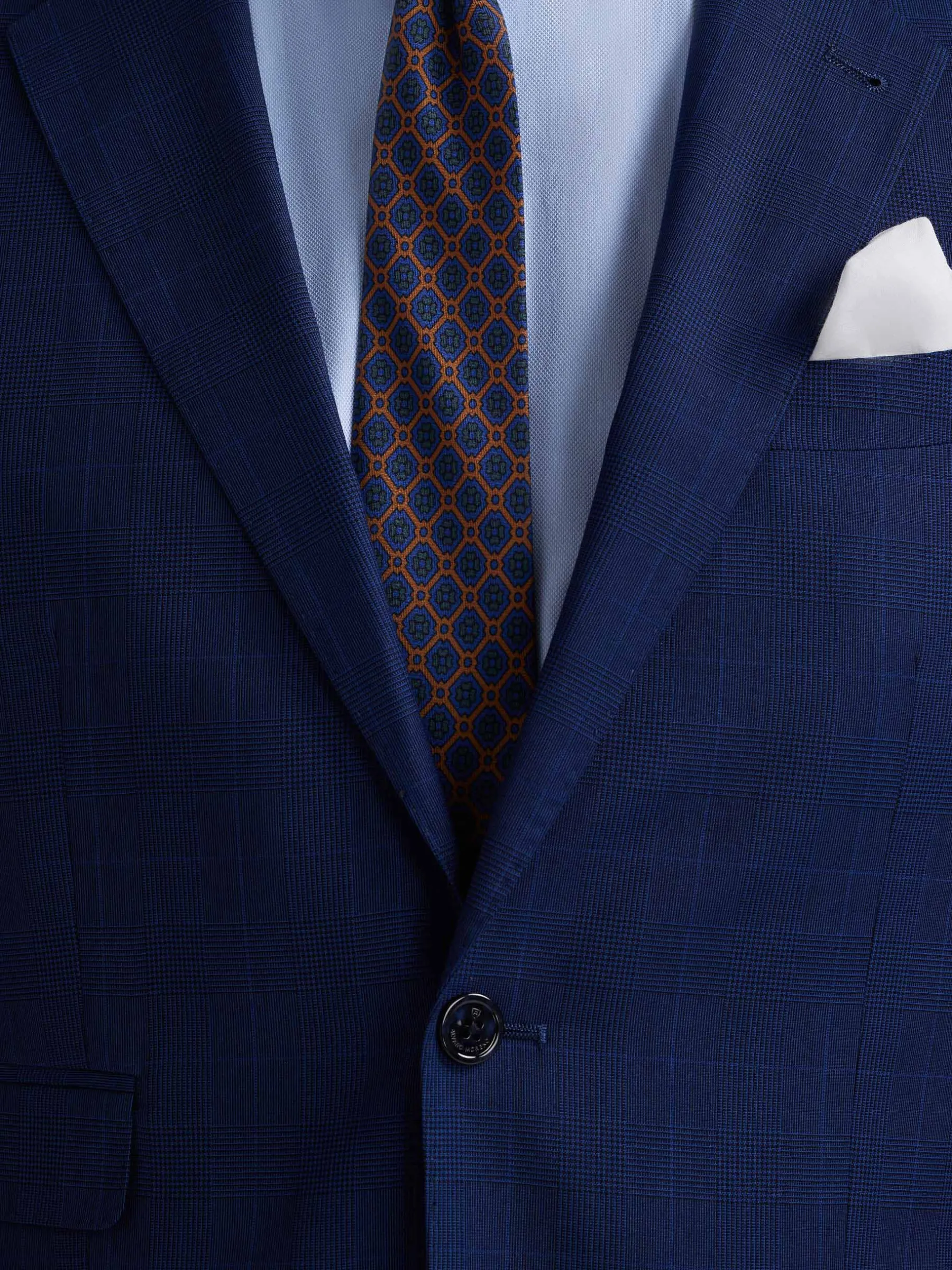 Trajes|Trajes<Alvaro Moreno AMERICANA GALES SLIM Azul